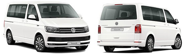 Modelo Volkswagen Comerciales Caravelle - Para Particular Premium Modelo Volkswagen Comerciales Caravelle - Para Particular Premium