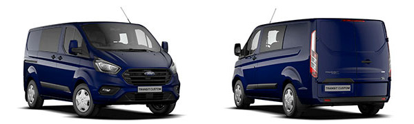 Modelo Ford Custom Van Doble Cabina Trend Modelo Ford Custom Van Doble Cabina Trend