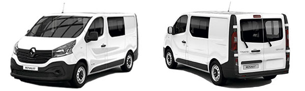 Modelo Renault Trafic Combi 4p - Modelo Renault Trafic Combi 4p -