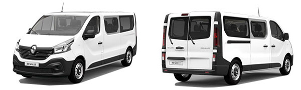Modelo Renault Trafic Combi 4p - Modelo Renault Trafic Combi 4p -