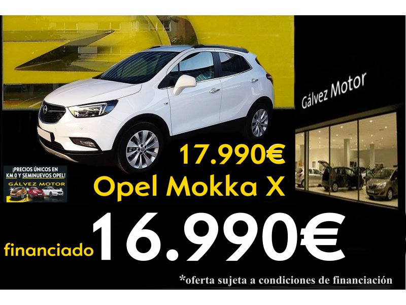 Opel Mokka X 1.6CDTi 100kW (136CV) 4X2 S&S Excellence Opel Mokka X 1.6CDTi 100kW (136CV) 4X2 S&S Excellence