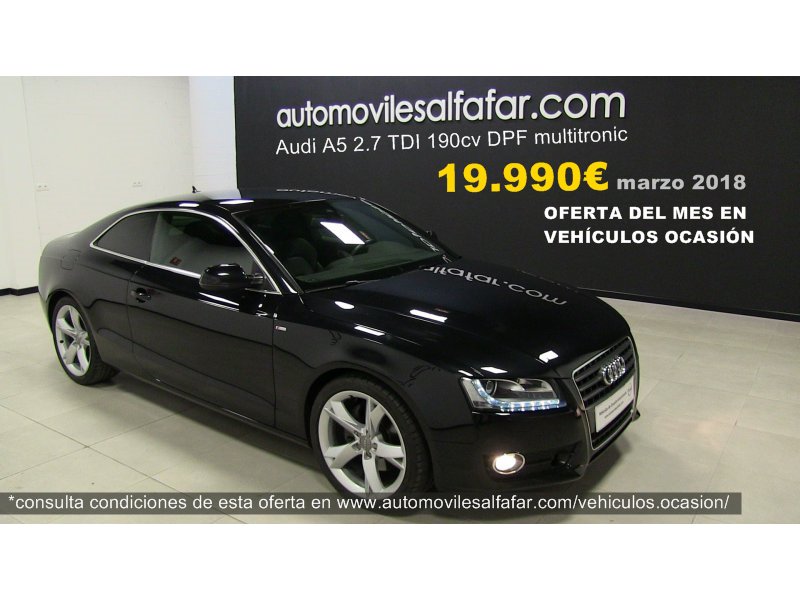 Audi A5 2.7 TDI 190cv DPF multitronic - Audi A5 2.7 TDI 190cv DPF multitronic -