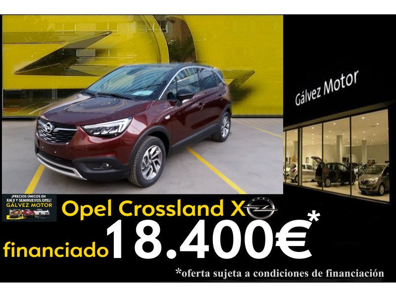 Opel Crossland X 1.6T 88kW (120CV) S/S Excellence Opel Crossland X 1.6T 88kW (120CV) S/S Excellence