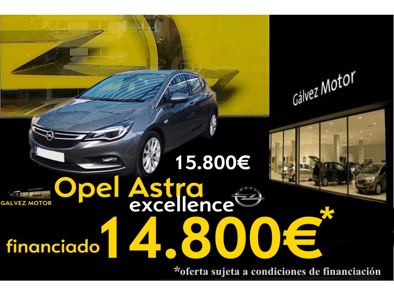 Opel Astra 1.6 CDTi S/S 100kW (136CV) Excellence Opel Astra 1.6 CDTi S/S 100kW (136CV) Excellence