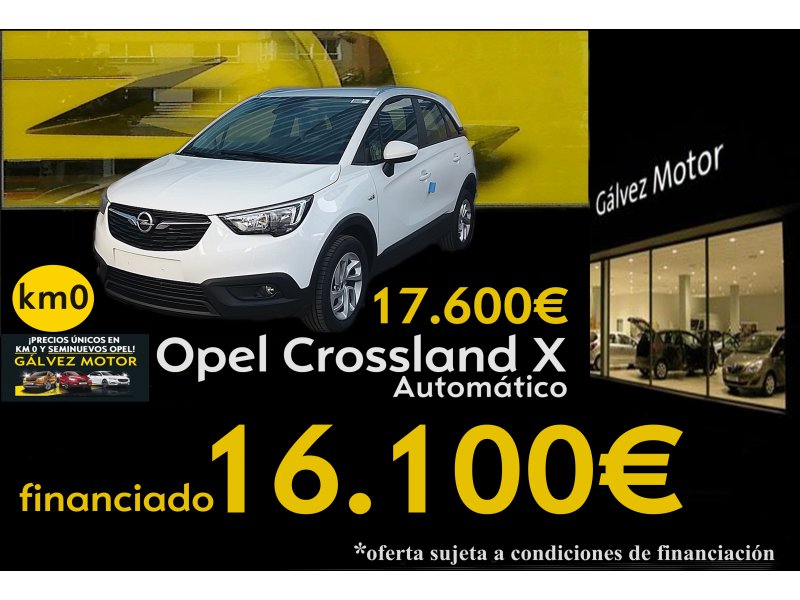 Opel Crossland X 1.2T 81kW (110CV) S/S Auto Selective Opel Crossland X 1.2T 81kW (110CV) S/S Auto Selective