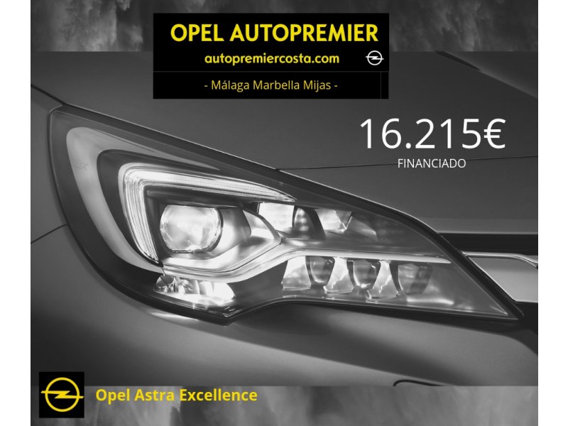 Opel Astra 1.6 CDTi 110 CV Excellence Opel Astra 1.6 CDTi 110 CV Excellence